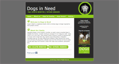 Desktop Screenshot of dogsinneed.co.uk